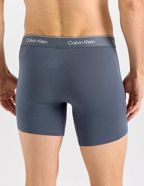 Set bóxer brief Calvin Klein de algodón para hombre 3 piezas