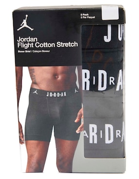 Set bóxer brief Jordan de algodón para hombre 3 piezas