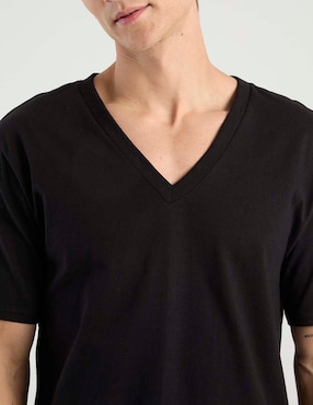 Set camiseta Rinbros cuello v para hombre
