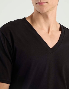 Set camiseta Rinbros cuello v para hombre