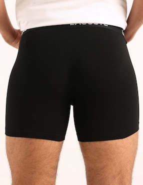 Set bóxer trunk Lacoste de algodón para hombre 3 piezas