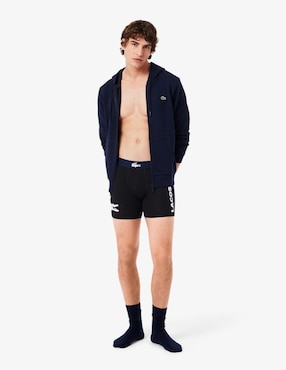 Set bóxer brief Lacoste de algodón para hombre 3 piezas