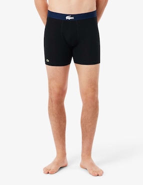 Set bóxer brief Lacoste de algodón para hombre 3 piezas