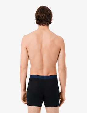 Set bóxer brief Lacoste de algodón para hombre 3 piezas