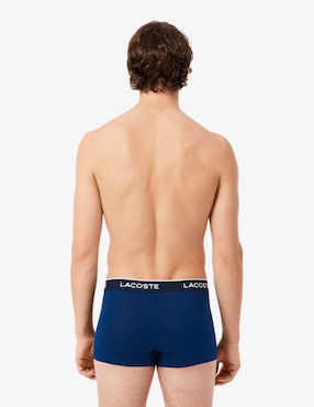 Set Bóxer Trunk Lacoste de algodón para hombre 3 piezas