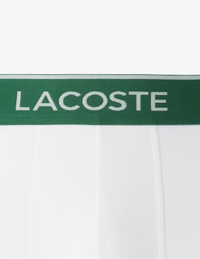Set bóxer trunk Lacoste de algodón para hombre 3 piezas