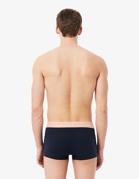 Set bóxer trunk Lacoste de algodón para hombre 3 piezas