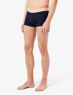 Set bóxer trunk Lacoste de algodón para hombre 3 piezas