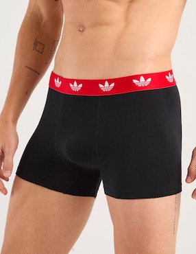 Set bóxer trunk Adidas Originals de algodón para hombre 3 piezas