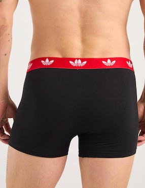 Set bóxer trunk Adidas Originals de algodón para hombre 3 piezas