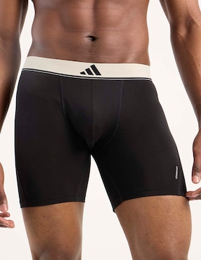 Set bóxer brief Adidas de algodón para hombre 3 piezas