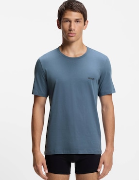 Set camiseta Hugo cuello redondo para hombre