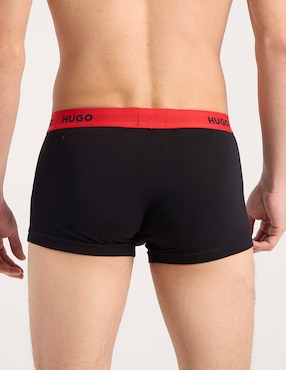 Bóxer trunk Hugo de algodón para hombre 3 piezas