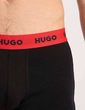Bóxer trunk Hugo de algodón para hombre 3 piezas