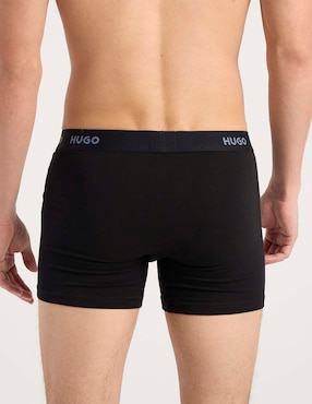 Set bóxer trunk Hugo de algodón para hombre 3 piezas