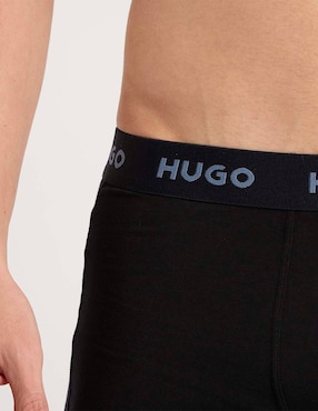 Set bóxer trunk Hugo de algodón para hombre 3 piezas
