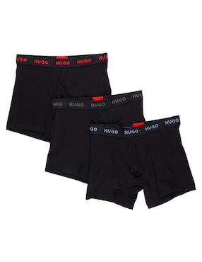 Set bóxer trunk Hugo de algodón para hombre 3 piezas