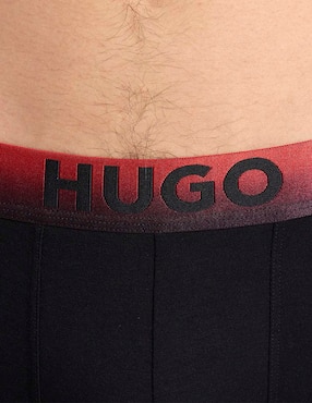 Bóxer trunk Hugo de algodón para hombre 3 piezas