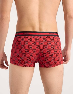 Set bóxer trunk Hugo de algodón para hombre 3 piezas