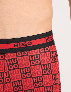 Set bóxer trunk Hugo de algodón para hombre 3 piezas