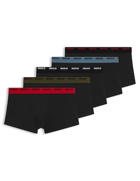Set bóxer trunk Hugo de algodón para hombre 5 piezas