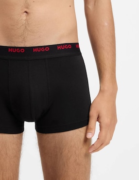 Set bóxer trunk Hugo de algodón para hombre 5 piezas