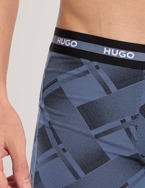 Bóxer trunk Hugo de algodón para hombre 3 piezas