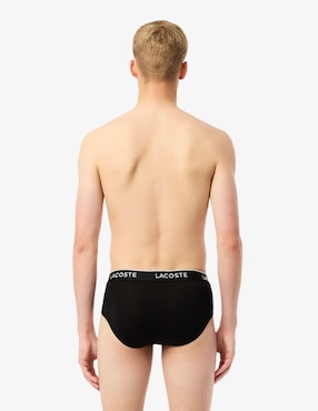 Trusa Lacoste de algodón para hombre 3 piezas