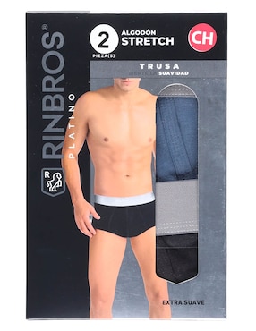 Set trusa Rinbros de algodón para hombre 2 piezas