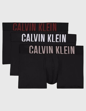 Set Bóxer trunk Calvin Klein para hombre 3 piezas