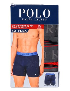 Set bóxer brief Polo Ralph Lauren de algodón para hombre 3 piezas