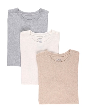 Set camiseta Polo Ralph Lauren cuello redondo para hombre
