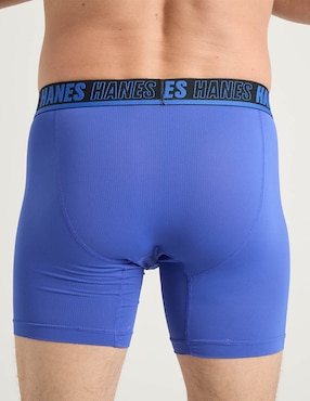 Set bóxer brief Hanes de algodón para hombre 2 piezas