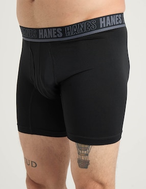 Set bóxer brief Hanes de algodón para hombre 2 piezas