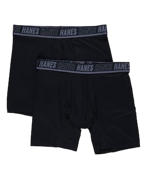 Set bóxer brief Hanes de algodón para hombre 2 piezas