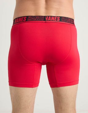 Set bóxer brief Hanes de algodón para hombre 2 piezas