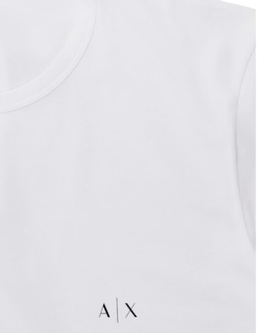 Camiseta Armani Exchange cuello redondo para hombre