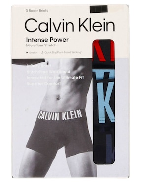 Bóxer brief Calvin Klein para hombre 3 piezas