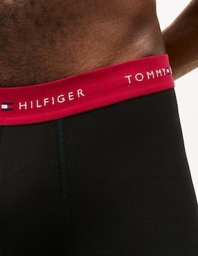 Set boxér trunk Tommy Hilfiger de algodón para hombre 3 piezas