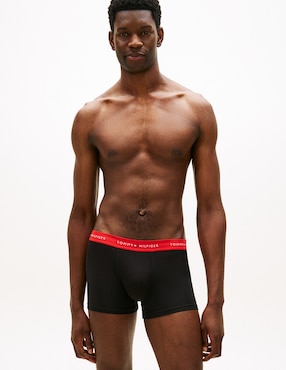 Set boxér trunk Tommy Hilfiger de algodón para hombre 3 piezas