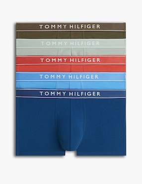 Set bóxer trunk Tommy Hilfiger de algodón para hombre 5 piezas