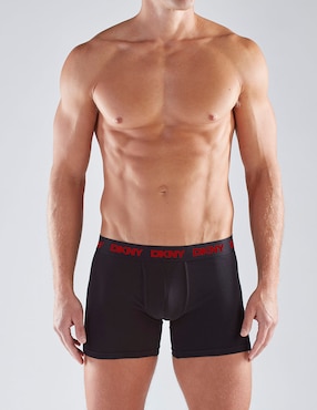 Bóxer brief Dkny de algodón para hombre 3 piezas