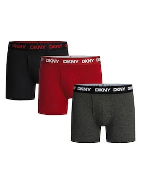 Bóxer brief Dkny de algodón para hombre 3 piezas