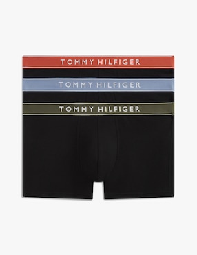 Set bóxer trunk Tommy Hilfiger de algodón para hombre 3 piezas