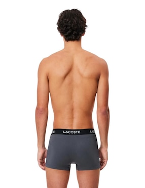 Bóxer brief Lacoste de algodón para hombre 3 piezas