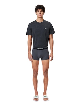Bóxer brief Lacoste de algodón para hombre 3 piezas