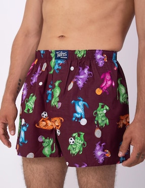 Set bóxer Twins de algodón para hombre 3 piezas