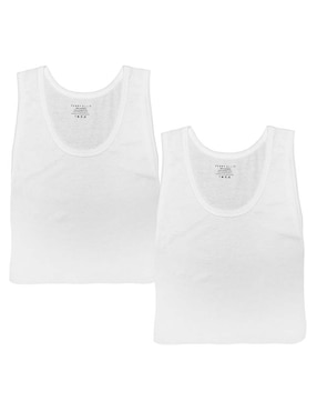 Camiseta Perry Ellis cuello redondo para hombre