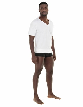 Set camiseta Rinbros cuello V para hombre