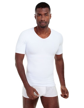 Camiseta Rounderbum Cuello V Para Hombre